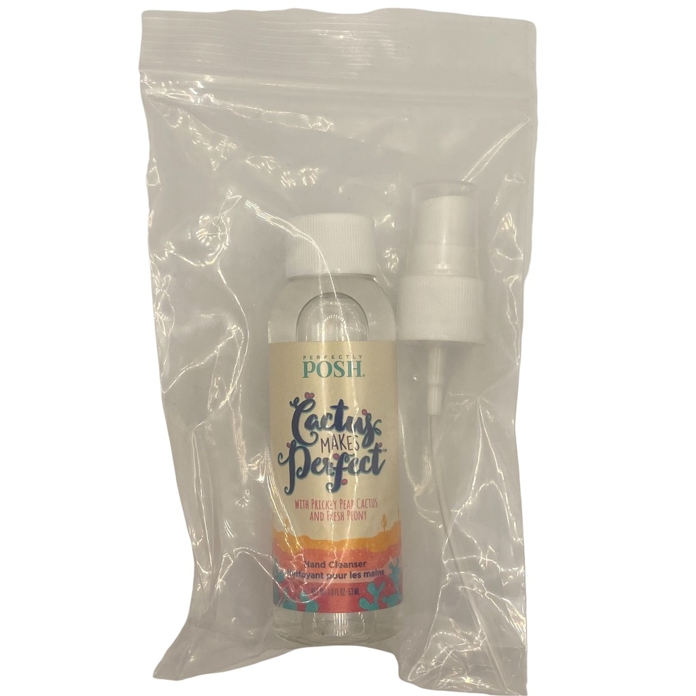 Perfectly Posh Cactus Makes Perfect Hand Cleanser Mister - New/Sealed